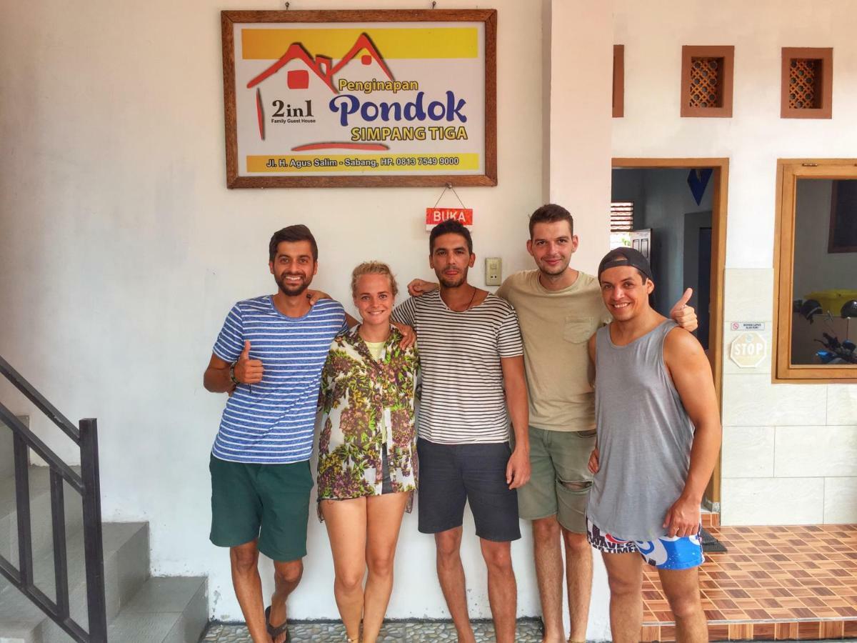 Pondok Simpang Tiga Sabang  Buitenkant foto