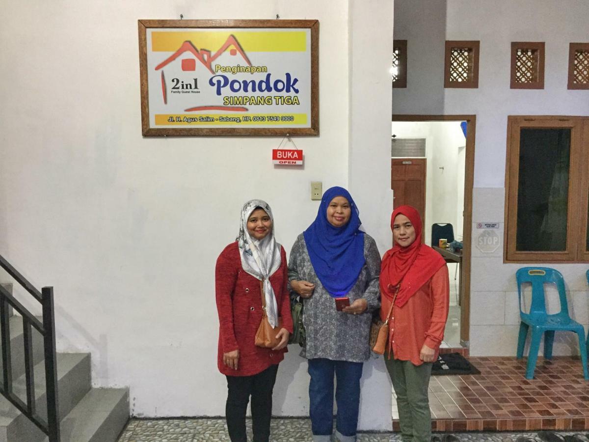 Pondok Simpang Tiga Sabang  Buitenkant foto