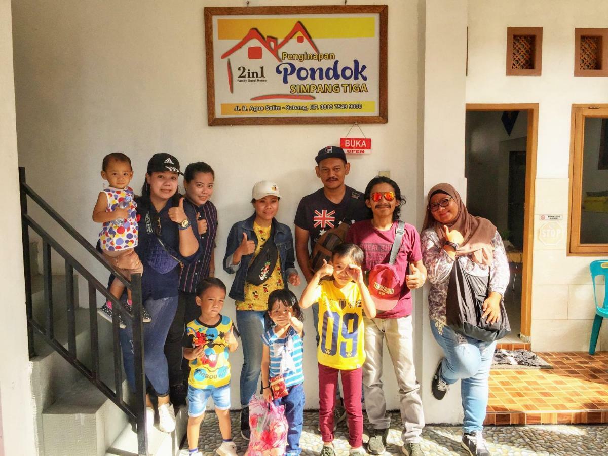 Pondok Simpang Tiga Sabang  Buitenkant foto