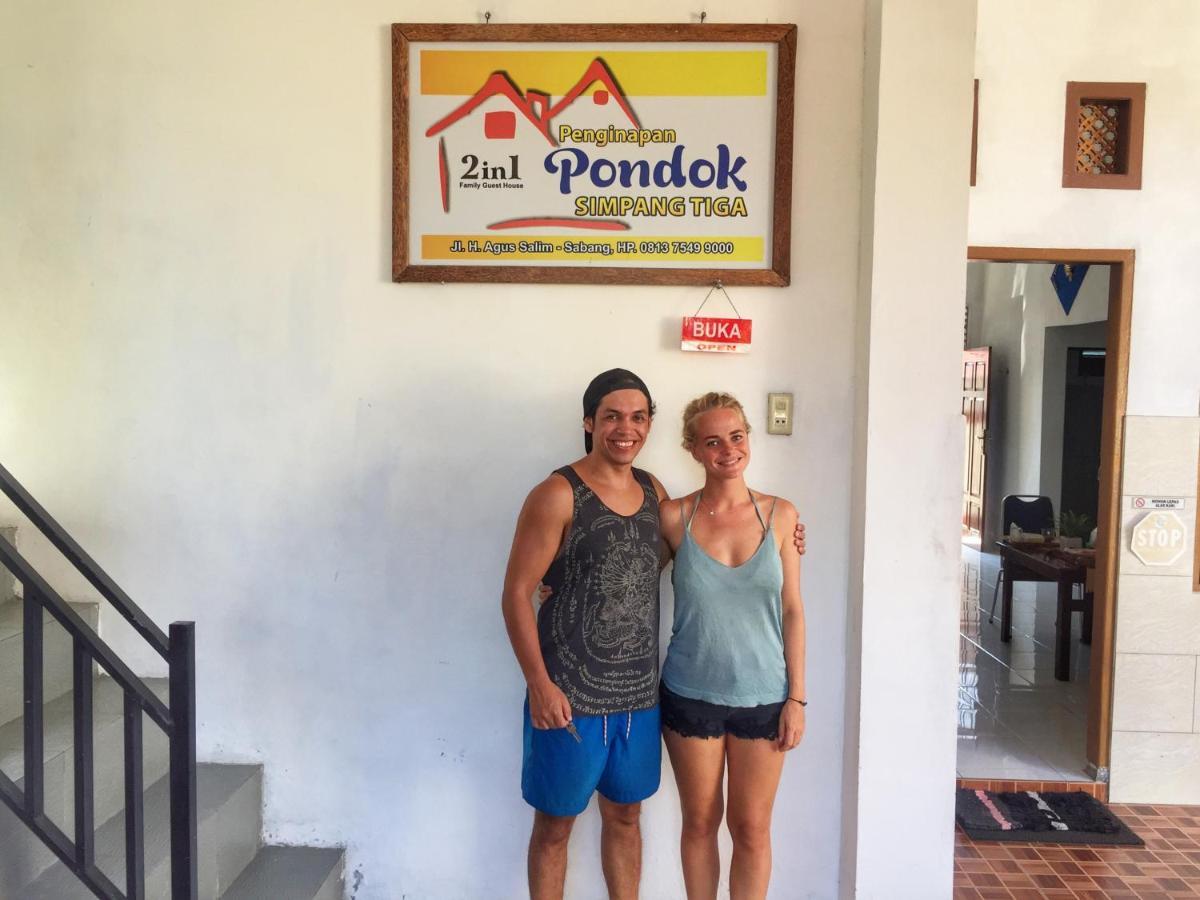 Pondok Simpang Tiga Sabang  Buitenkant foto